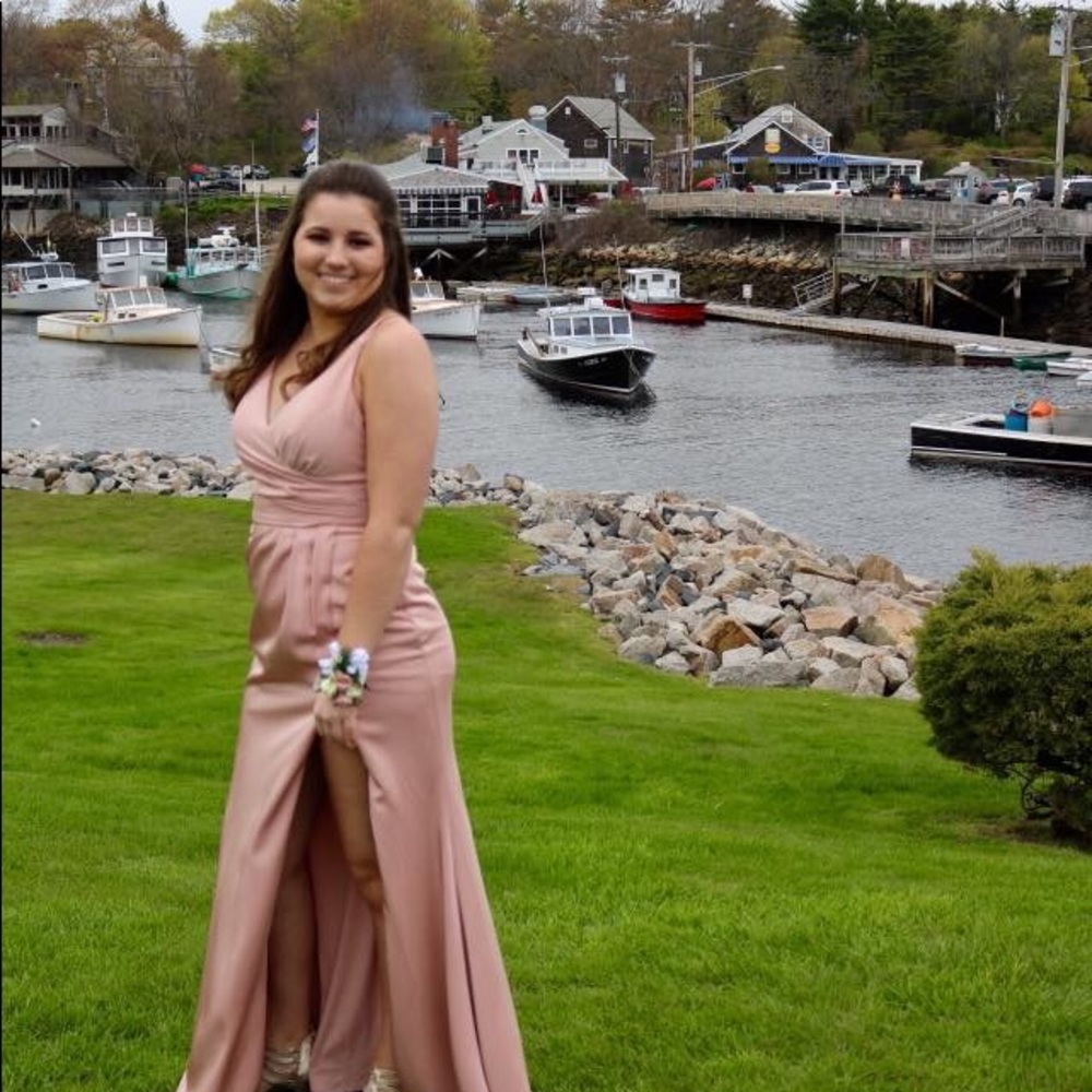 Faviana prom dress